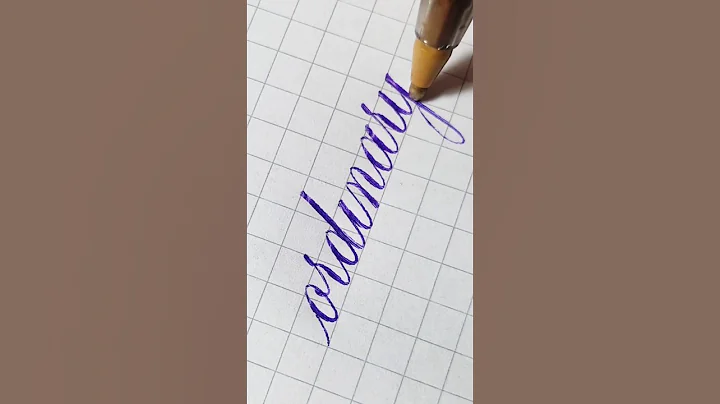 Copperplate with pen| Calligraphy #calligraphy #handwriting #satisfying #short #shorts