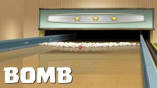 Wii Sports - Bowling Bomb at the end [1080p60fps]