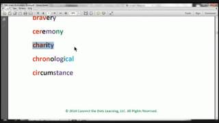 Fifth Grade Multi Syllable Words Lesson 3