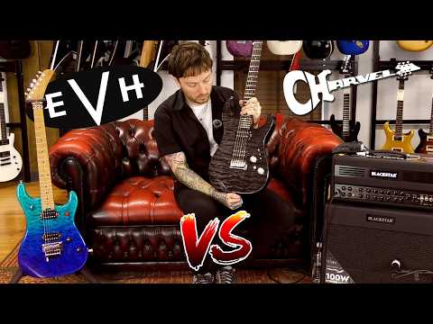 A Hot Rodded Head To Head! Charvel vs EVH Guitars