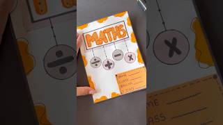 Creative And Easy Maths Project Design. Front Page Design For Maths.