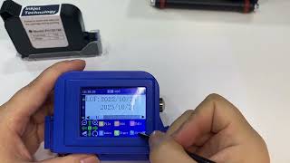 How to change MINI PLUS / Handheld inkjet Printer LANGUAGE