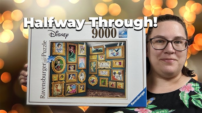Disneys 9000 piece puzzle has arrived! So excited! #disney