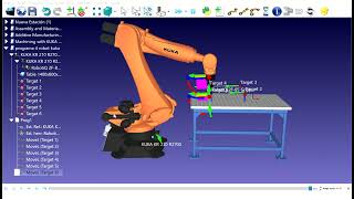RoboDK   programa  semana 4 robot kuka   parte 1