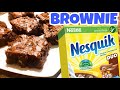 BROWNIE DE CHOCOLATE NESQUIK