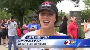 WDTN: Wright State welcomes new students during Move-In Day
