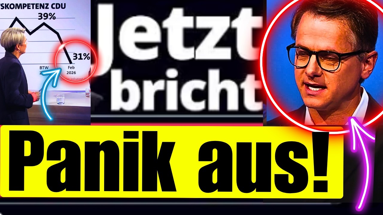 Niemand vertraut mehr auf die CDU ! ARD-Sendung konfrontiert CDU-Politiker mit bitterer Realität !