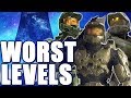 WORST Halo Levels of All Time (From Every Halo Game)