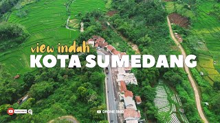 Pemandangan Indah Kota Sumedang - Drone View