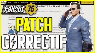 Fallout 76 [Info] - INCINÉRATEUR BUGGÉ ? NOUVEAU PATCH DU 30 AVRIL 2024 !