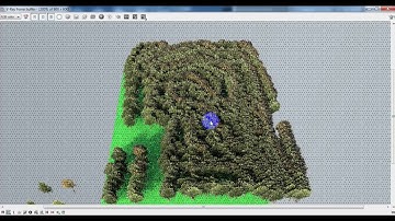 Png Tree in Raytracer plugin for SketchUp