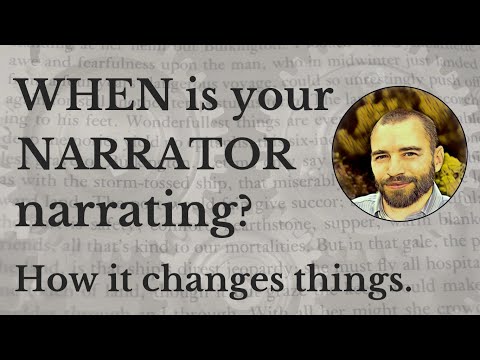 Lesson 19. Time of Narration│The Mechanics of Fiction Writing