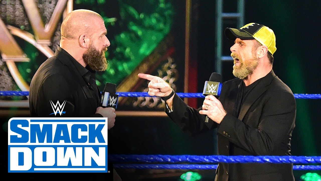 Shawn Michaels roasts Triple H with impromptu tribute SmackDown April 24 2020