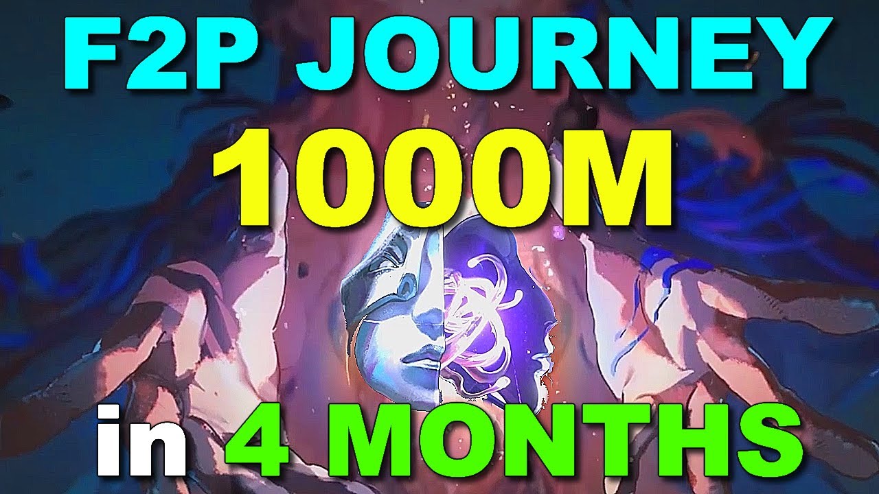 [ Reverse 1999 ] F2P Clears 1000m in 4 MONTHS Journey