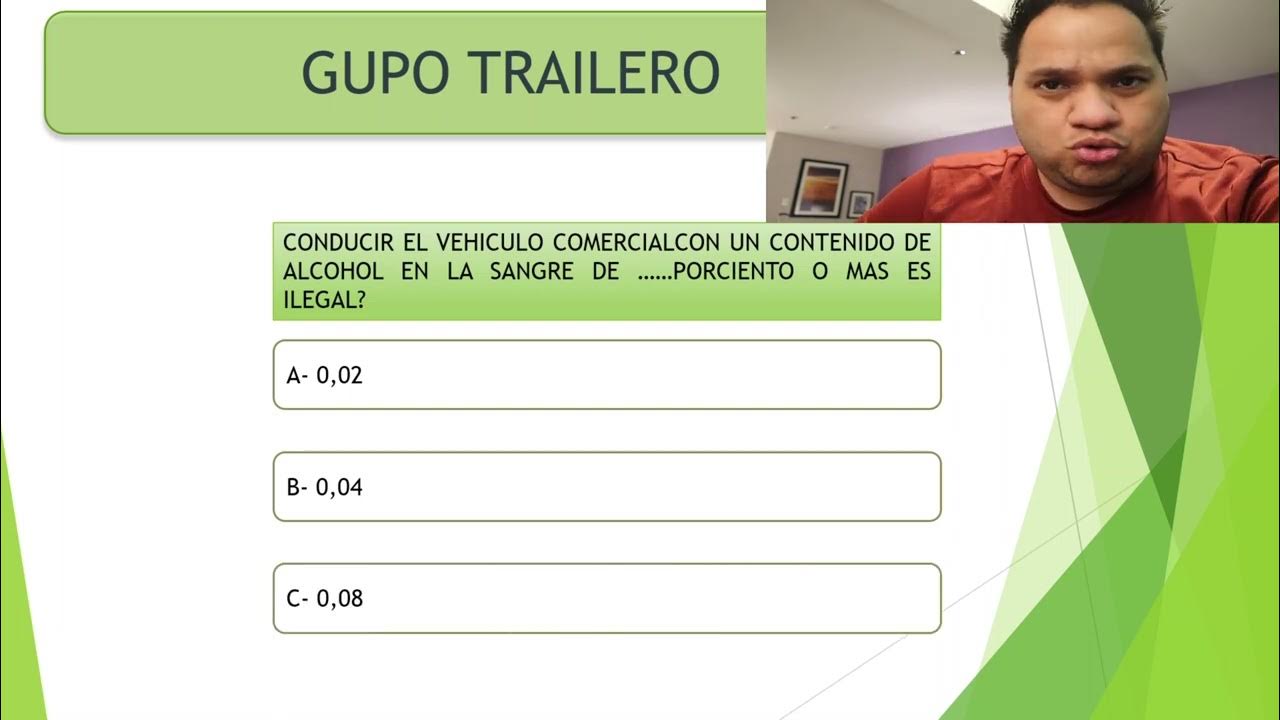 EXAMEN CONOCIMIENTOS GENERALES, CDL EN ESPAñOL, CR ENGLAND YouTube