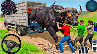 Game Truk Pengangkut Hewan 🚚 | Mengemudi Truk Pengangkut Hewan 3D | Gameplay Android #2 screenshot 1