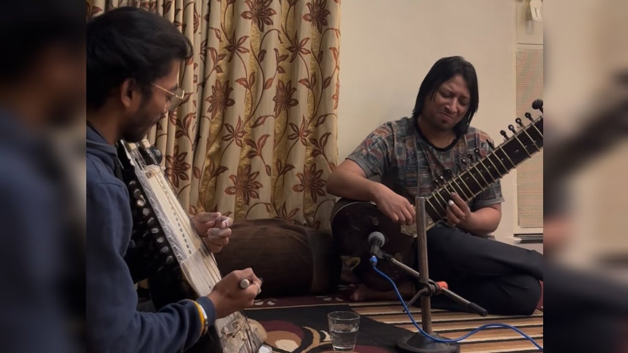 Shakir Khan and Momin Khan on Sitar and Sarangi Raag Bageshree YouTube