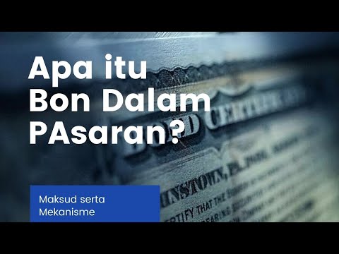 Video: Apakah perbendaharaan dan bon?