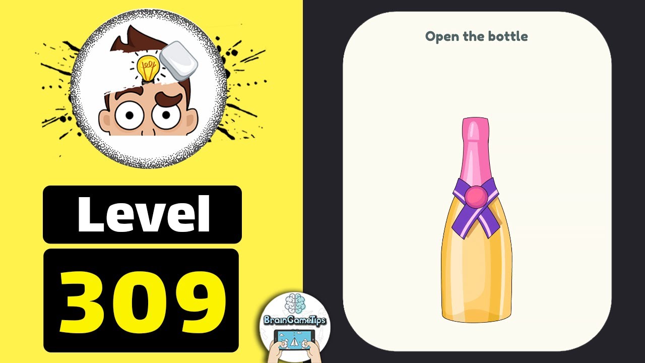DOP 2: Delete One Part - Level 309 Open The Bottle Answer