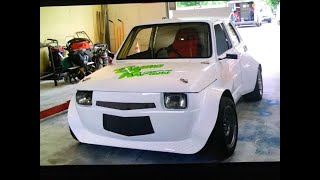 Fiat 126 Bis motore yamaha R1unica