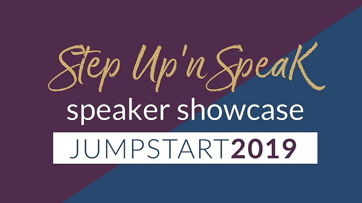 Marianne Dryer - Step Up'n Speak Showcase - JUMPST...