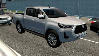 Toyota Hilux Test Drive - Realistic POV Test Drive - Toyota Hilux | City Car Driving