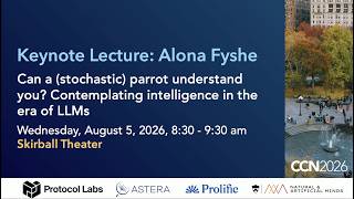 CCN 2026 | Keynote: Alona Fyshe