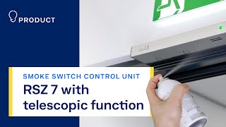 Geze Fire Protection Rsz 7 Smoke Switch Control Unit With Telescopic Function English