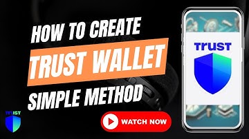 How to Create Trust wallet Simple Method | Meta force Trust wallet Account Creation