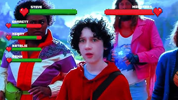 A Minecraft Movie: Steve vs Monsters With Healthbars