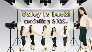 Caley Is Back In Modeling 2022. Hinojosa