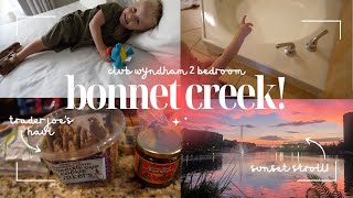 Checking In to Club Wyndham Bonnet Creek & Staycation Trader Joe’s Haul!