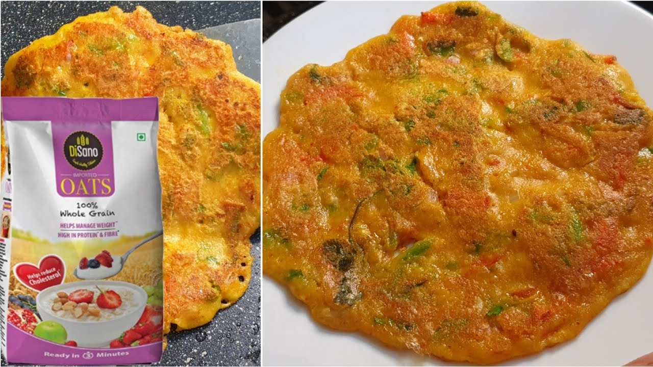 Oats Chilla Recipe ♥️ | Disano Oats | Healthy Breakfast