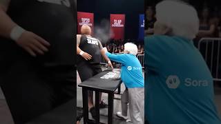Celebrity She knocked him out! 🤯 #slapbattles #sports #comedy #old #elderly #funny #lol #viral #ai #epic #wow Profile