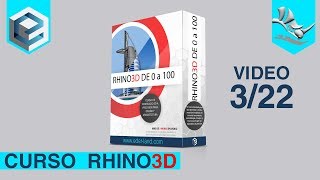 Curso de Rhino de 0 a 100 | Parte 3 | 3/22 | #Ederland