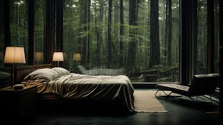 The cool sound of rain in the cozy forest💧ASMR, sleep, and insomnia