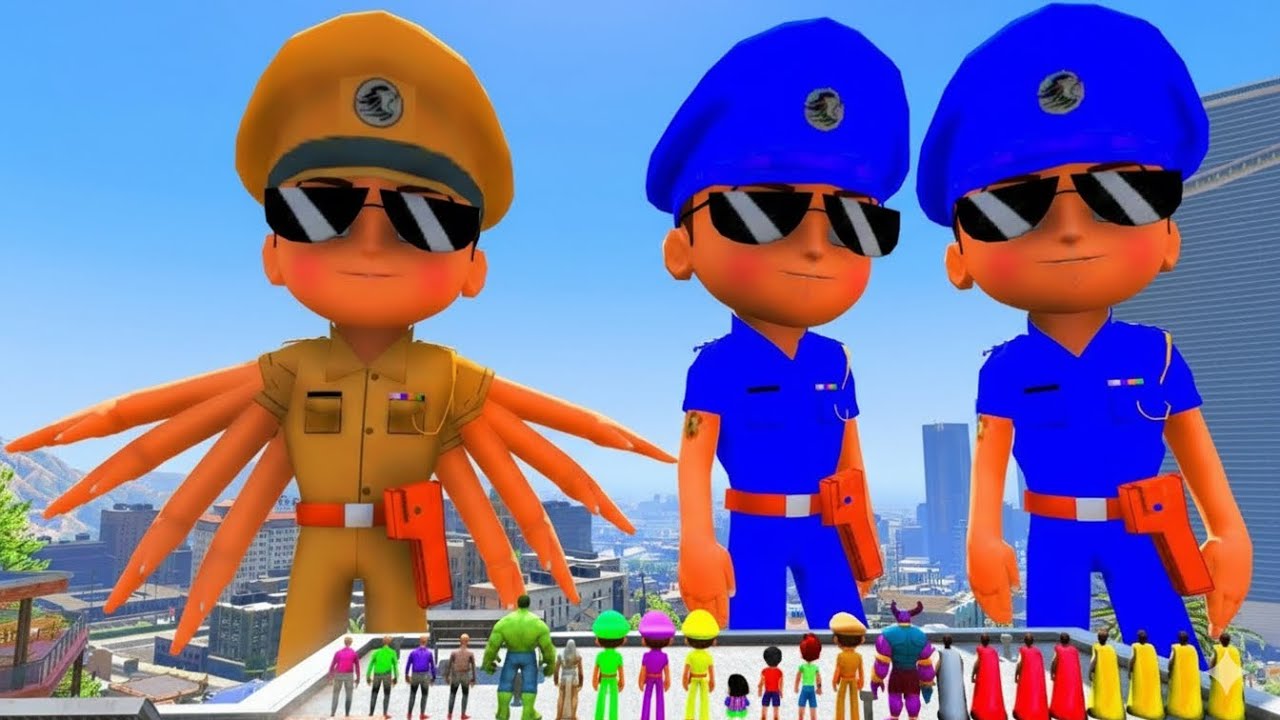 LITTLE SINGHAM WITH SHIVA KICKO SHINCHAN FOUND BIGGEST EVER KICKO IN GTA 5 #103