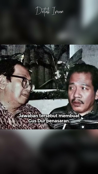 Candaan Gus Dur dan Gus Miek: Kondisi Indonesia #gusdur #karomah