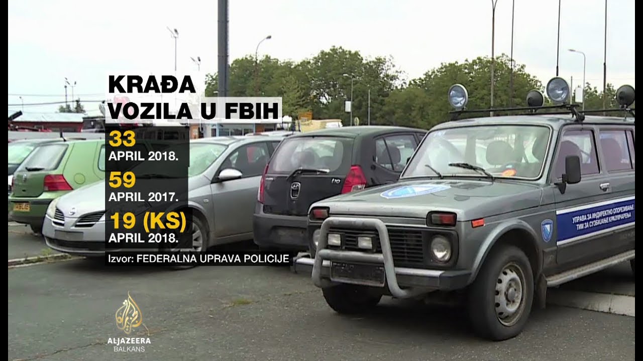 لائحة اتهام ضد 27 عضواً من مافيا السيارات في البوسنة والهرسك