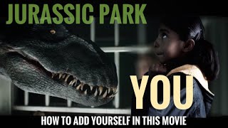Jurassic Park Green Screen Dinosaur Effect Tutorial | Green Screen Video Editing