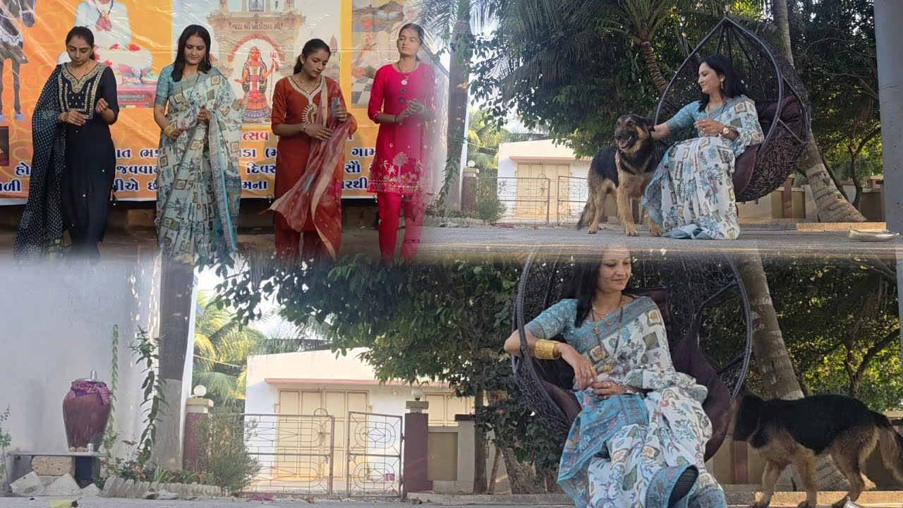 Visavada ramva gya 🤗  મણિયારા ની મોજ👌❤️