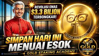 Revolusi Emas Dah Bermula! 🔥Simpan hari ini, menuai esok dengan Gold Staking 💰✨