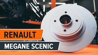 Remplacer Disque de frein arrière et avant RENAULT MEGANE Scenic (JA0/1_) - instructions vidéo
