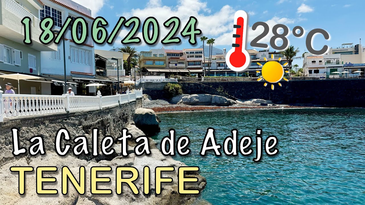 Tenerife - La Caleta de Adeje 18/06/2024 🌊🏝️🪨
