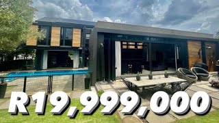 Celebrity Inside a R19,999,000 CONTEMPORARY ENTERTAINERS HOME in Steyn City | Luxury Home Tour Wealth
