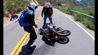 MOTORCYCLE CRASHES ON THE ROAD 🔥 BIKER CRASHING HARD | COMPILATION [Ep.#17]