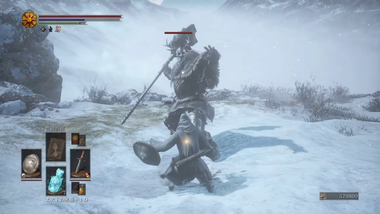 Dark Souls Iii Dlcモブ ミルウッド騎士 大槌 パリィ アリアンデル絵画世界 ダークソウル3 072 Youtube