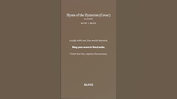 Hymn of the Hysterion Cover