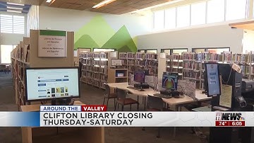 Clifton Branch Library will close this Thurs-Sat for HVAC work