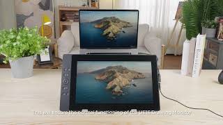 How to connect UE16 Drawing Monitor to Computer?
